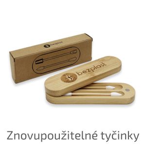 Bezplast znovupoužitelné tyčinky